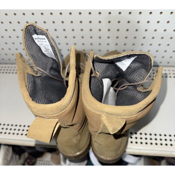 Altama Mens Temperate Weather Military Combat Army Boots Size 12 R Sand Tan - Picture 2 of 9